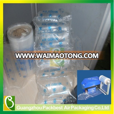 Air Cushion Roll Film / Air Pad Film For Safe Packing