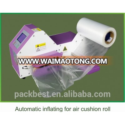 Mini air cushion film inflating and sealing machine