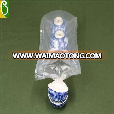 Protective air wrapping packing bag for ceramic cups